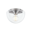 Mitzi Grace Polished Nickel 10W x 7H Flush Mount