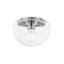 Mitzi Grace Polished Nickel 10W x 7H Flush Mount