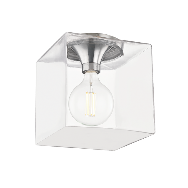 Mitzi Grace Polished Nickel 10W x 10.75H Flush Mount