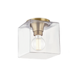Mitzi Grace Aged Brass 7.25W x 8.25H Flush Mount