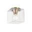Mitzi Grace Aged Brass 7.25W x 8.25H Flush Mount