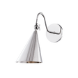 Mitzi Lupe Polished Nickel 6.25W x 12H Wall Sconce