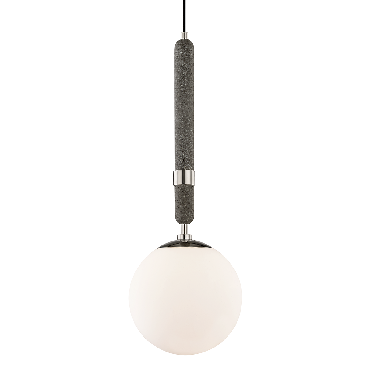 Mitzi Brielle Polished Nickel 9.5W x 26.75H Pendant