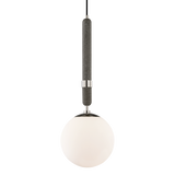 Mitzi Brielle Polished Nickel 9.5W x 26.75H Pendant
