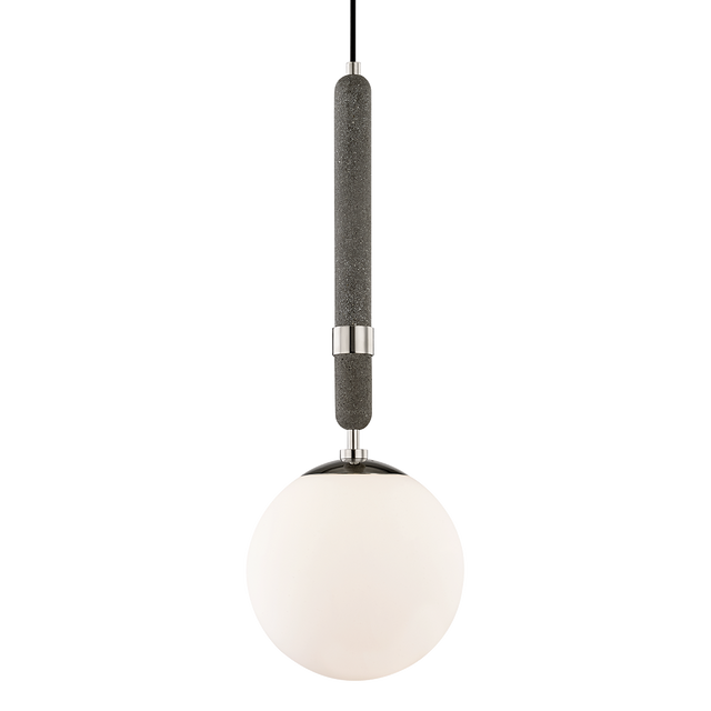 Mitzi Brielle Polished Nickel 9.5W x 26.75H Pendant