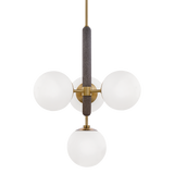 Mitzi Brielle Aged Brass 20.5W x 25.5H Chandelier