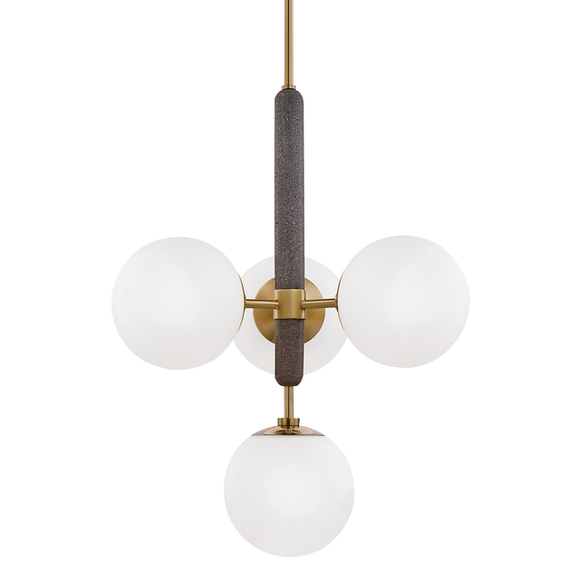 Mitzi Brielle Aged Brass 20.5W x 25.5H Chandelier