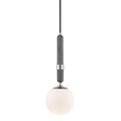 Mitzi Brielle Polished Nickel 7W x 20H Pendant