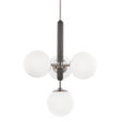 Mitzi Brielle Polished Nickel 20.5W x 25.5H Chandelier