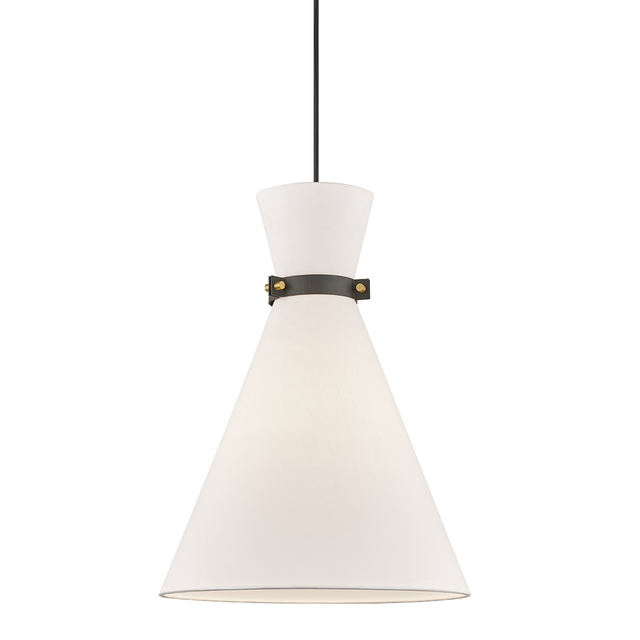 Mitzi Julia Aged Brass/black 15.25W x 20.25H Pendant