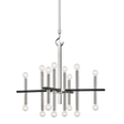 Mitzi Colette Polished Nickel/black 28.75W x 36.5H Chandelier