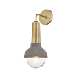 Mitzi Macy Aged Brass 6W x 17H Wall Sconce