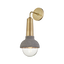 Mitzi Macy Aged Brass 6W x 17H Wall Sconce
