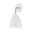 Mitzi Gia Aged Brass/soft Off White 6.25W x 12.5H Wall Sconce