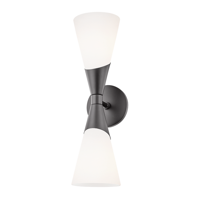 Mitzi Parker Black 5W x 17.5H Wall Sconce