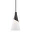 Mitzi Parker Black 5W x 9.5H Pendant