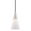 Mitzi Parker White 5W x 9.5H Pendant