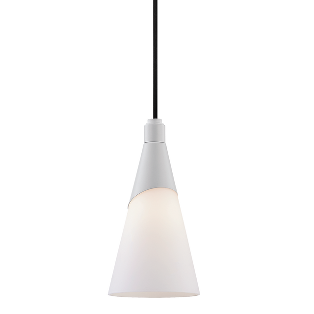 Mitzi Parker White 5W x 9.5H Pendant