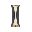 Mitzi Josie Gold Leaf/black 5W x 13.5H Wall Sconce