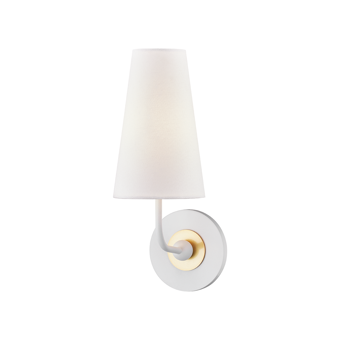 Mitzi Merri Aged Brass/soft Off White 5W x 13.5H Wall Sconce
