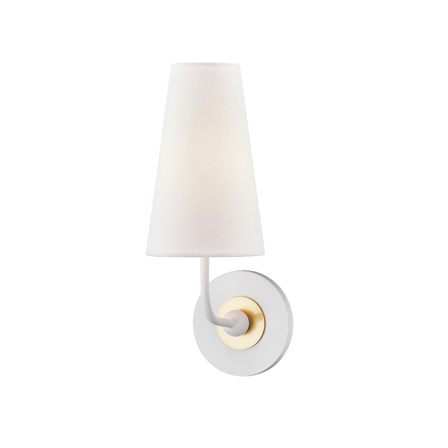Mitzi Merri Aged Brass/soft Off White 5W x 13.5H Wall Sconce