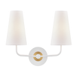 Mitzi Merri Aged Brass/soft Off White 15.75W x 13.5H Wall Sconce