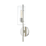 Mitzi Ariel Polished Nickel 5.5W x 20.25H Wall Sconce