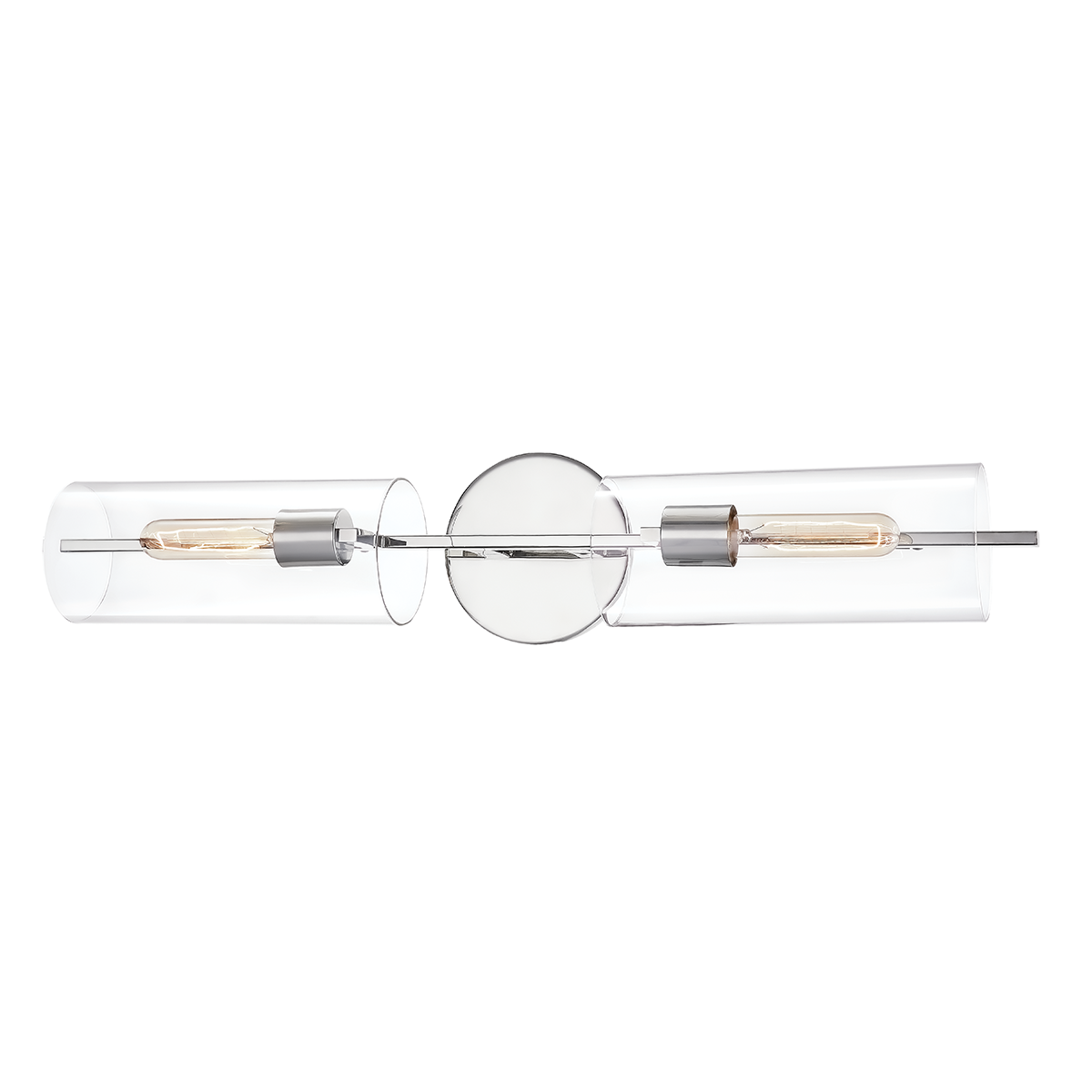 Mitzi Ariel Polished Nickel 5.5W x 28H Wall Sconce