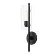 Mitzi Ariel Soft Black 5.5W x 20.25H Wall Sconce