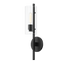 Mitzi Ariel Soft Black 5.5W x 20.25H Wall Sconce