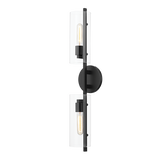 Mitzi Ariel Soft Black 5.5W x 28H Wall Sconce