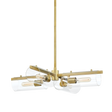 Mitzi Ariel Aged Brass 28W x 9.5H Chandelier