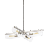 Mitzi Ariel Polished Nickel 28W x 9.5H Chandelier