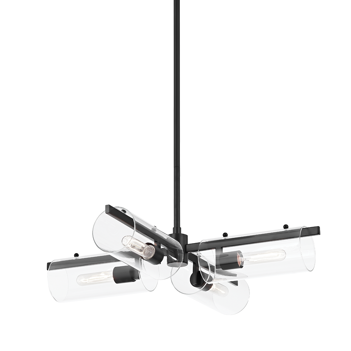 Mitzi Ariel Soft Black 28W x 9.5H Chandelier