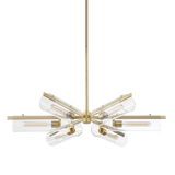 Mitzi Ariel Aged Brass 40W x 9.5H Chandelier