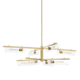 Mitzi Ariel Aged Brass 52.75W x 16.25H Chandelier