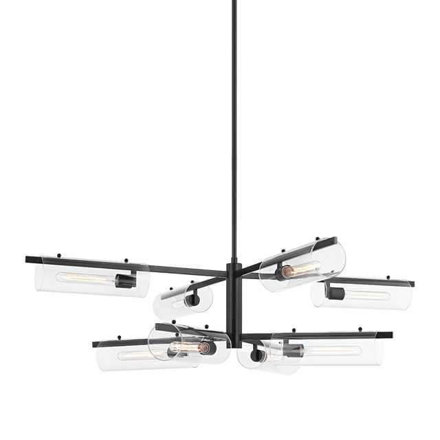 Mitzi Ariel Soft Black 52.75W x 16.25H Chandelier