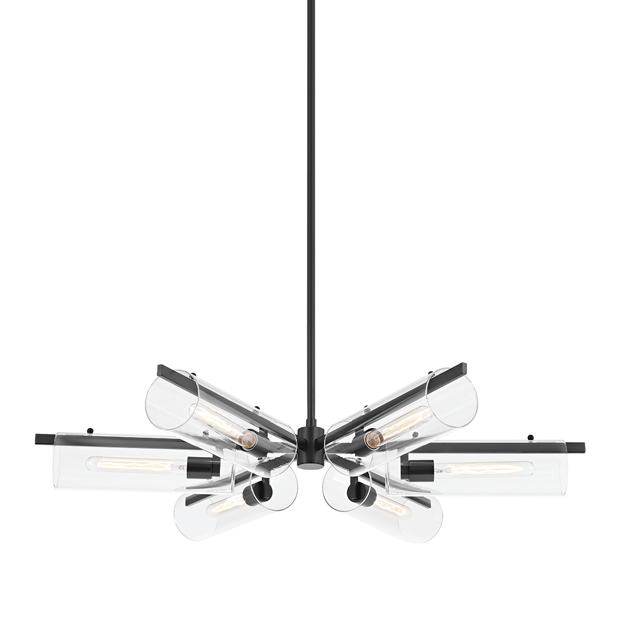 Mitzi Ariel Soft Black 40W x 9.5H Chandelier