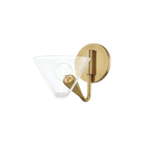 Mitzi Isabella Aged Brass 6.25W x 7.25H Wall Sconce