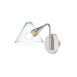 Mitzi Isabella Polished Nickel 6.25W x 7.25H Wall Sconce
