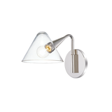Mitzi Isabella Polished Nickel 6.25W x 7.25H Wall Sconce