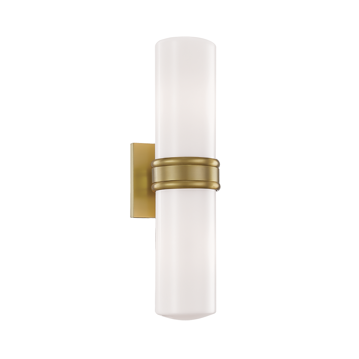 Mitzi Natalie Aged Brass 4.25W x 16.25H Wall Sconce