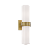 Mitzi Natalie Aged Brass 4.25W x 16.25H Wall Sconce