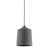 Mitzi Megan Aged Brass/matte Black 5.75W x 7.5H Pendant