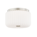 Mitzi Lydia Polished Nickel 10W x 6.25H Flush Mount