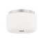 Mitzi Lydia Polished Nickel 10W x 6.25H Flush Mount