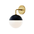 Mitzi Renee Aged Brass/black 6.75W x 11.75H Wall Sconce
