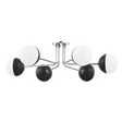 Mitzi Renee Polished Nickel/black 28W x 15.5H Semi-Flush Mount