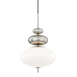 Mitzi Elsie Polished Nickel 13W x 21H Pendant