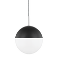 Mitzi Renee Polished Nickel/black 12W x 9H Pendant